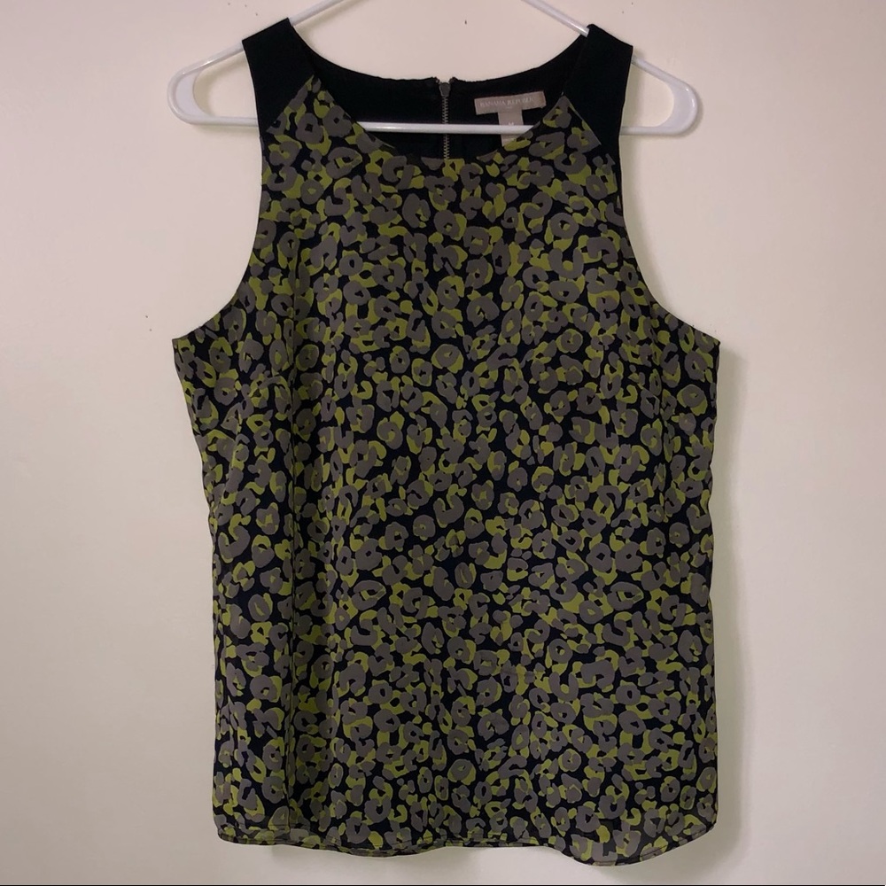 Banana Republic 💚 Leopards 🤍🖤 Tank Top